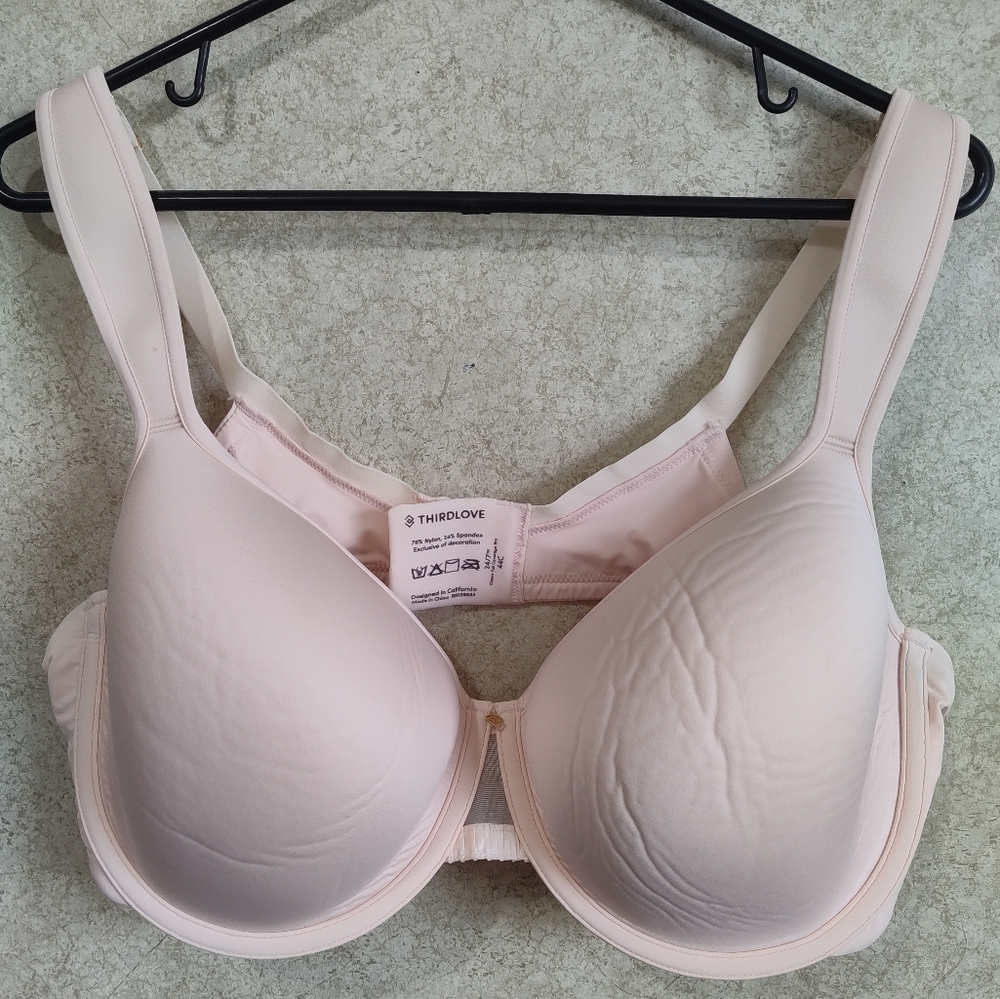 ThirdLove 24/7 Classic Full Coverage Bra Size 44C Pre-owned